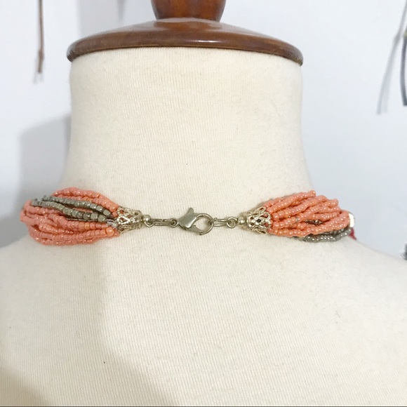 • Artisan • Glass Beaded Necklace - Picture 5 of 5